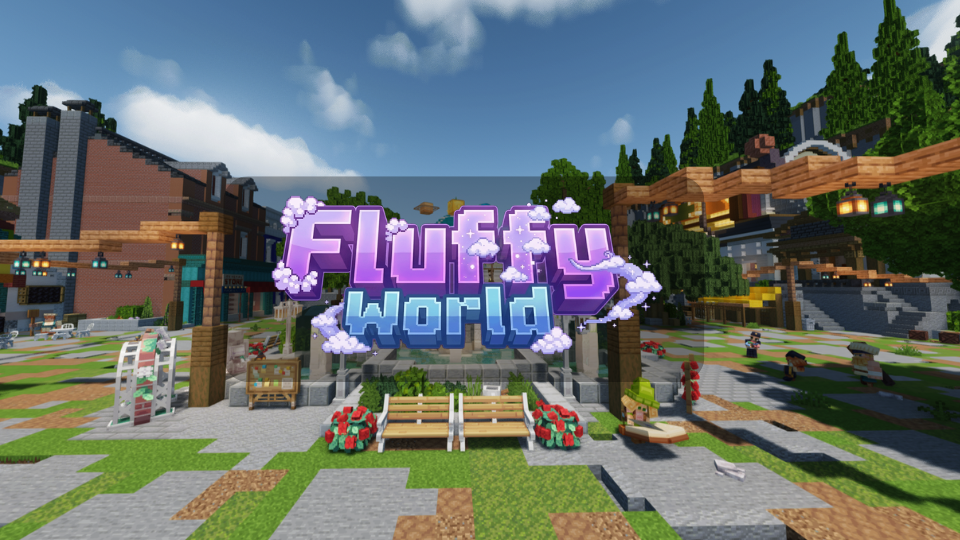 🐰 FluffyWorld Survival + MMO 1.21.11 🐰 แนวสร้างบ้าน ลงดันเจี้ยนกับเพื่อน ๆ เพื่อความ Hardcore